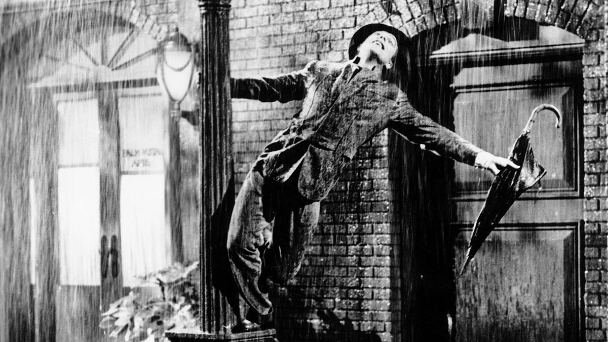 Gene Kelly in "Singin' in the Rain."