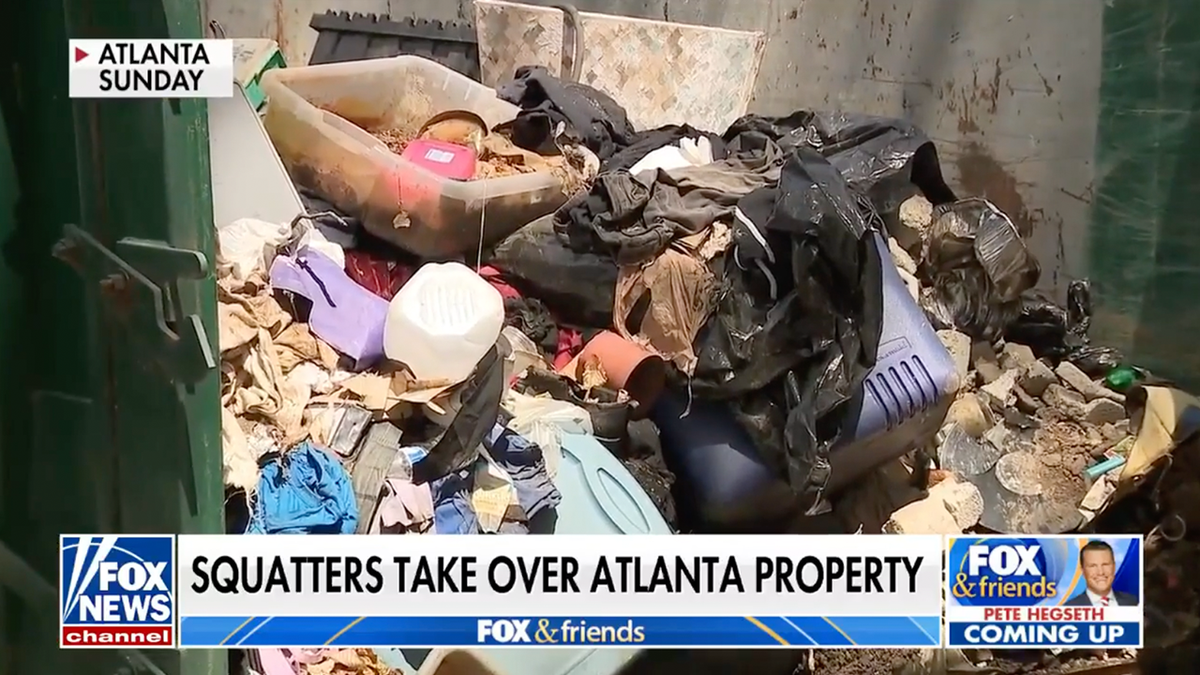 Squatters took over Atlanta property