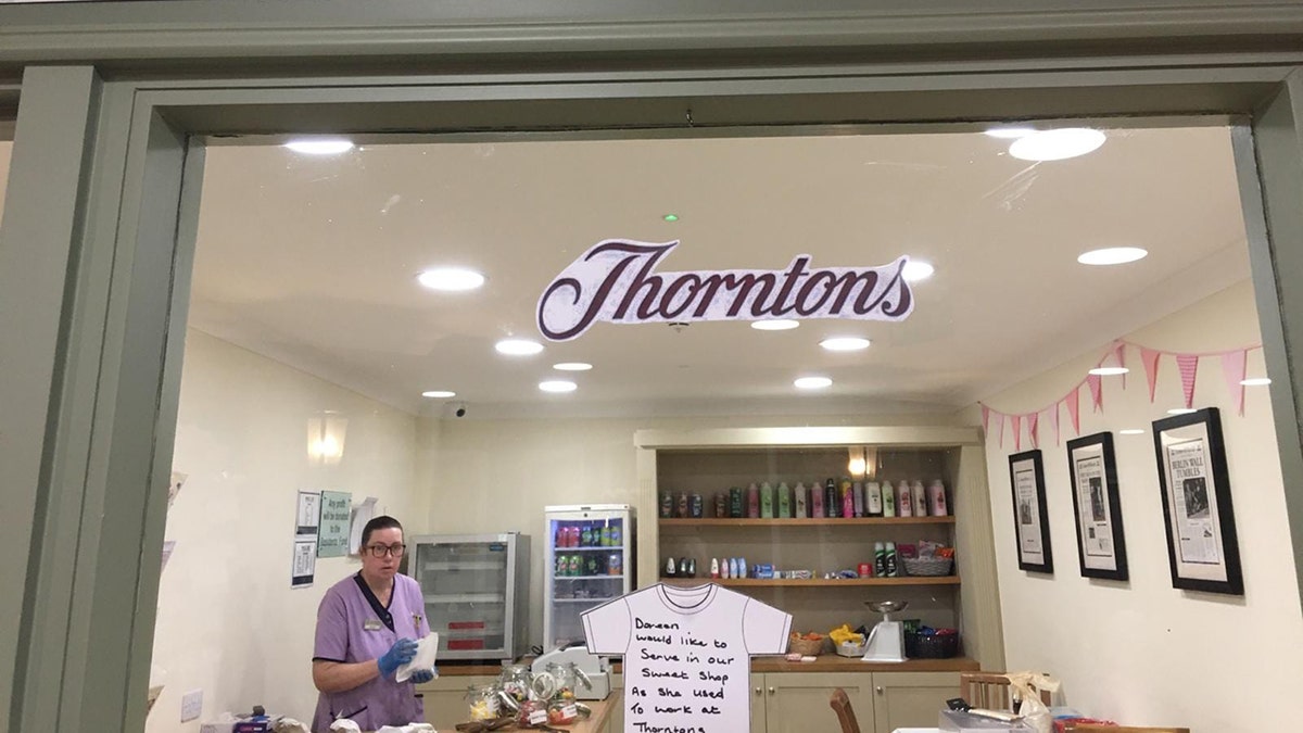 Thorntons pop up