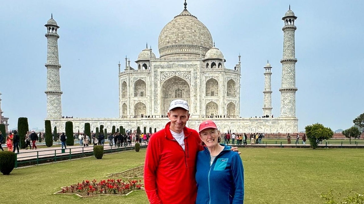 Martins at Taj Mahal