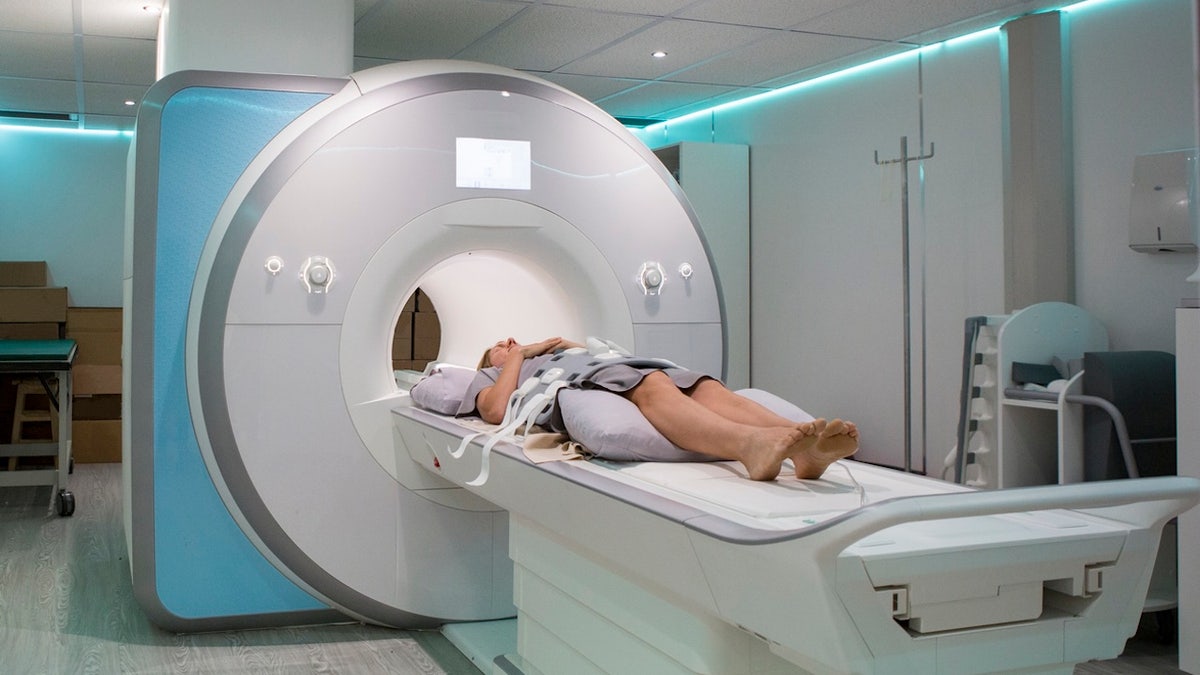 Woman full-body MRI