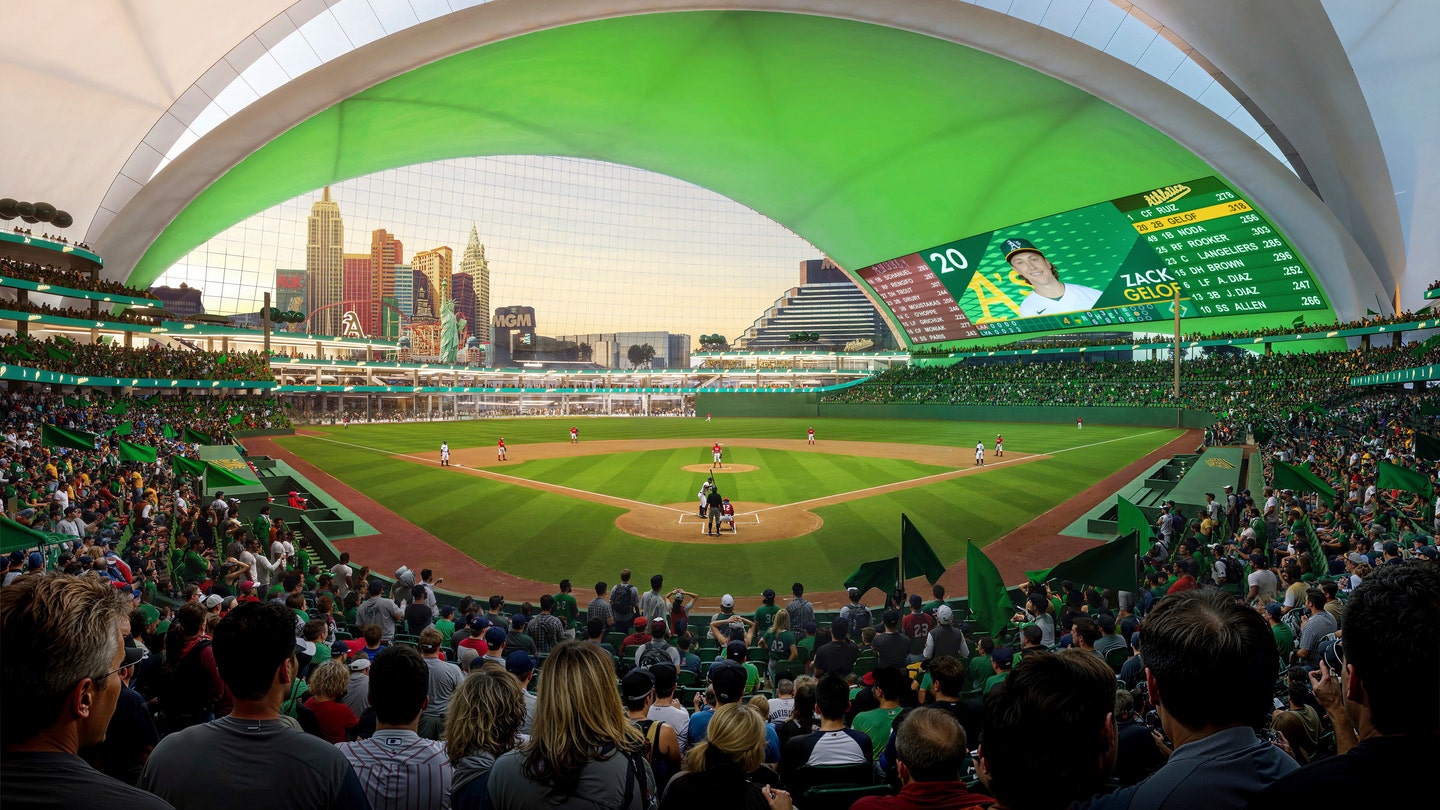 Oakland A's Seeking $500 Million for Las Vegas Stadium from Investors