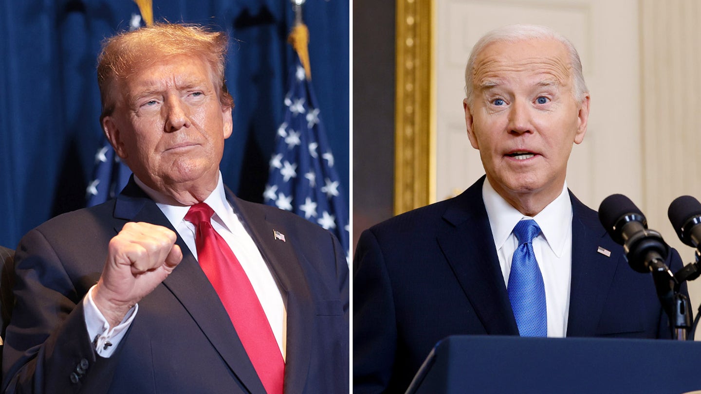 Donald Trump Joe Biden