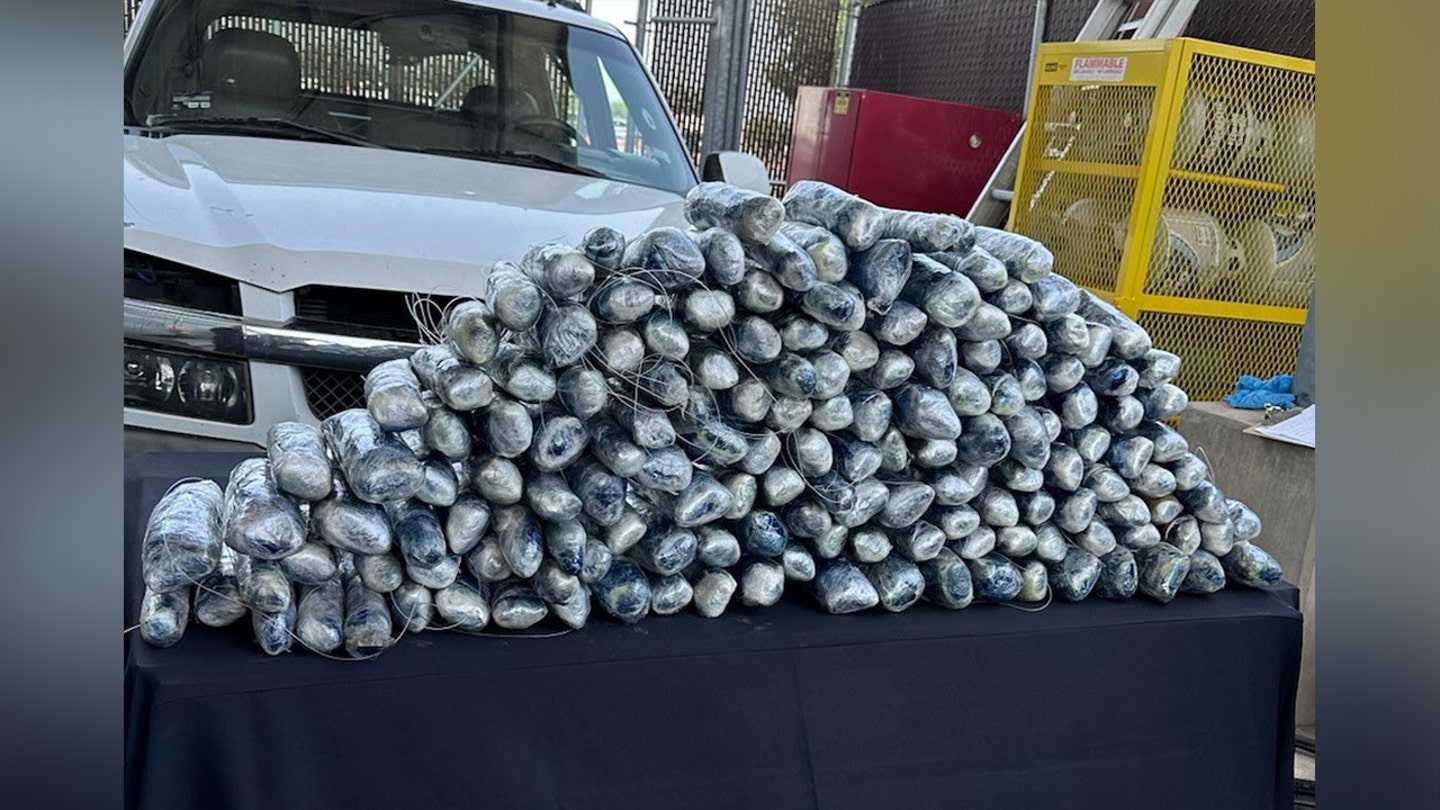 Border officers seize $1.1M in narcotics from vehicle during single bust