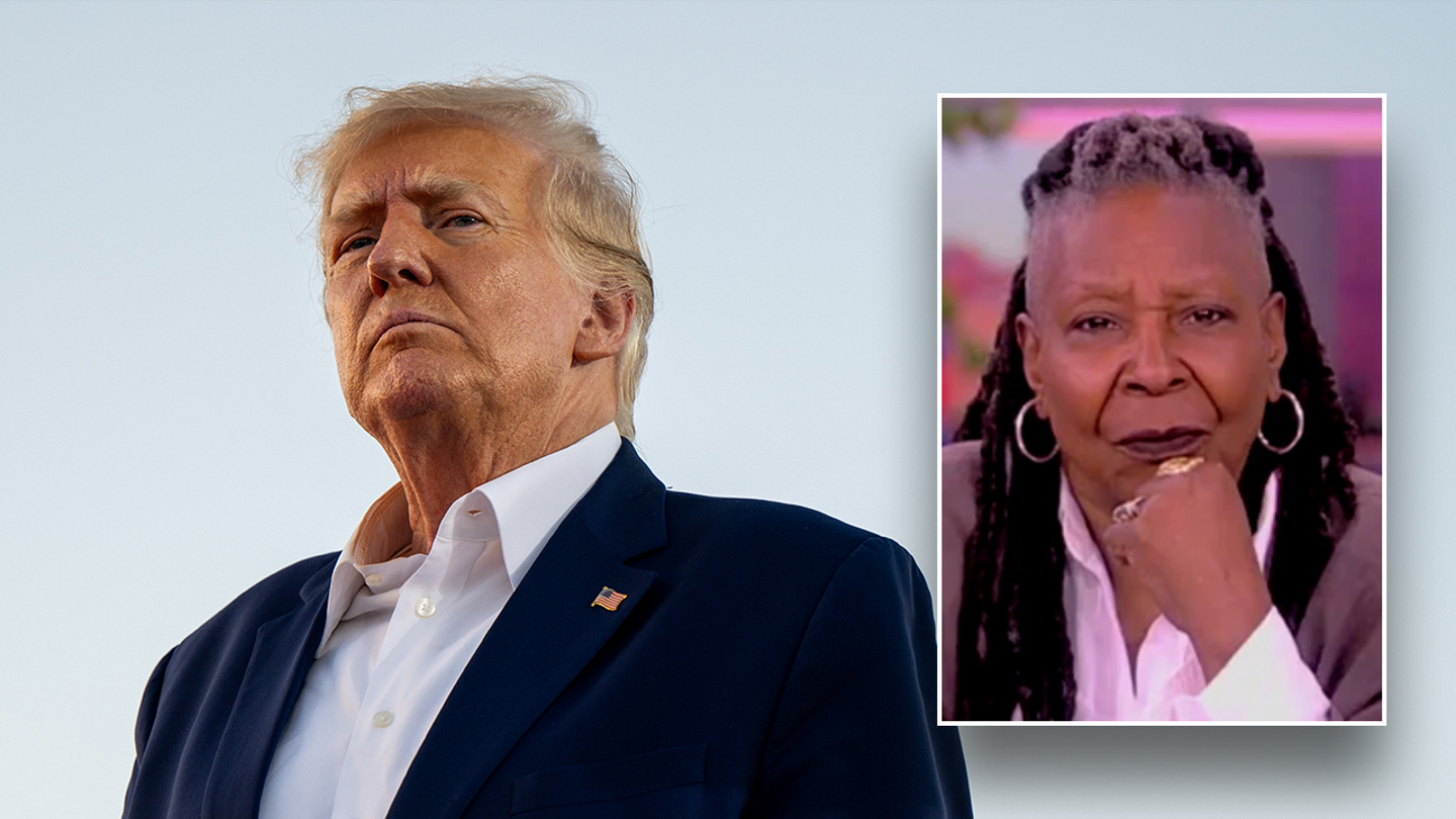 Whoopi Goldberg says she's 'not going anywhere' after Trump suggests she'll leave country if he wins