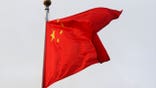 The national flag of the People's Republic of China waves in the wind on Nov. 2, 2023.