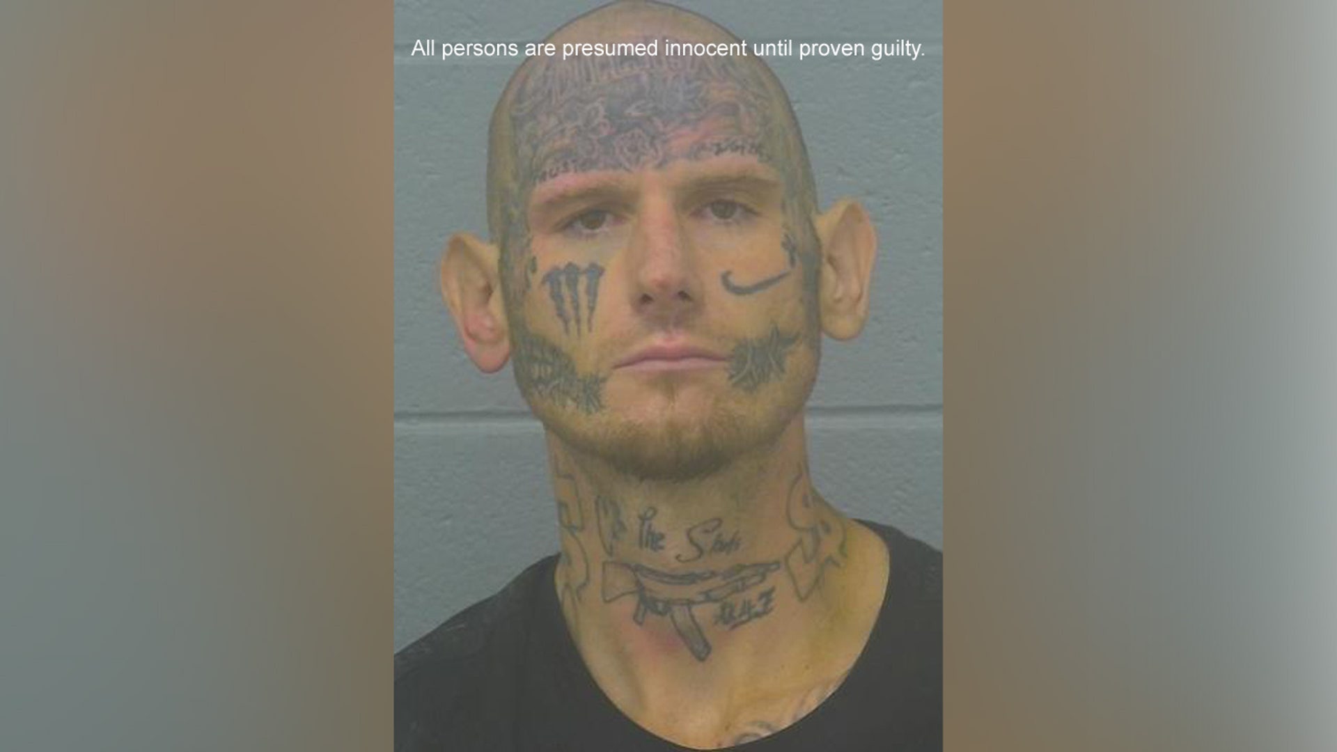 A mugshot of Nicholas McDowell