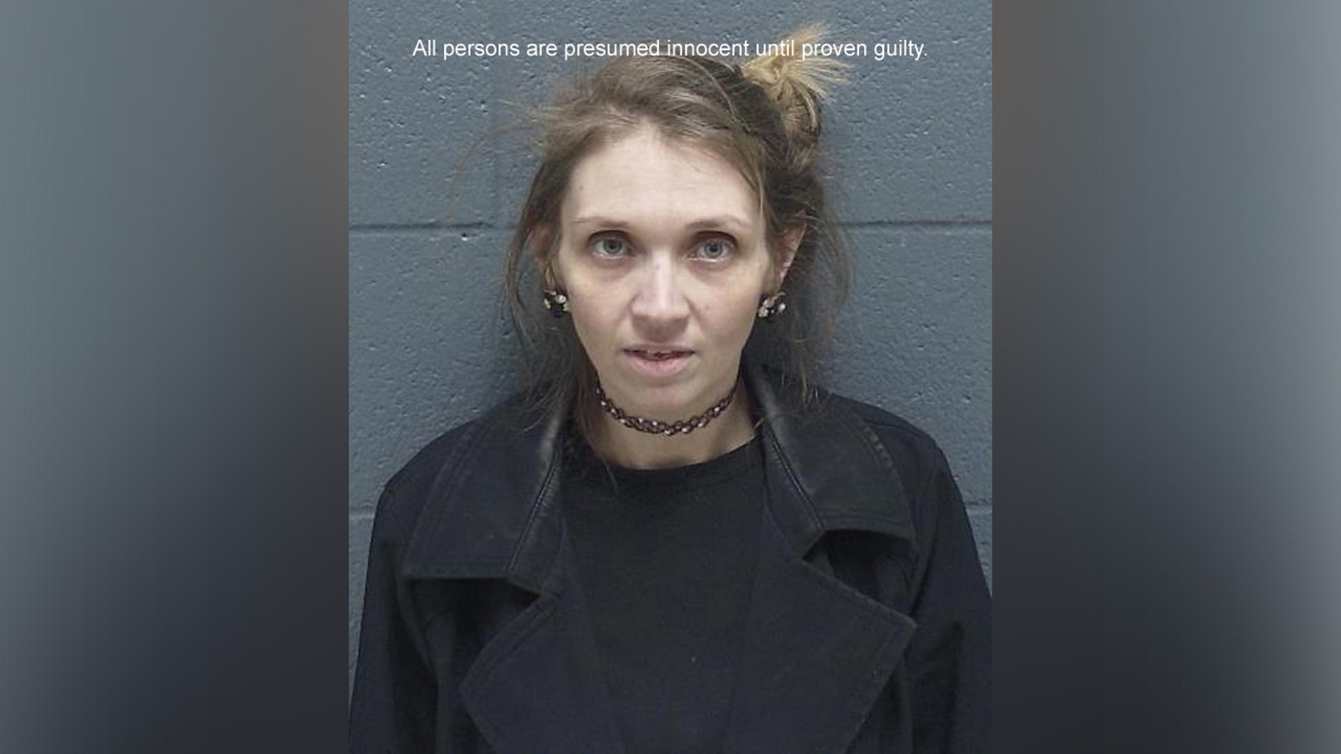 A mugshot of Kayla Graves