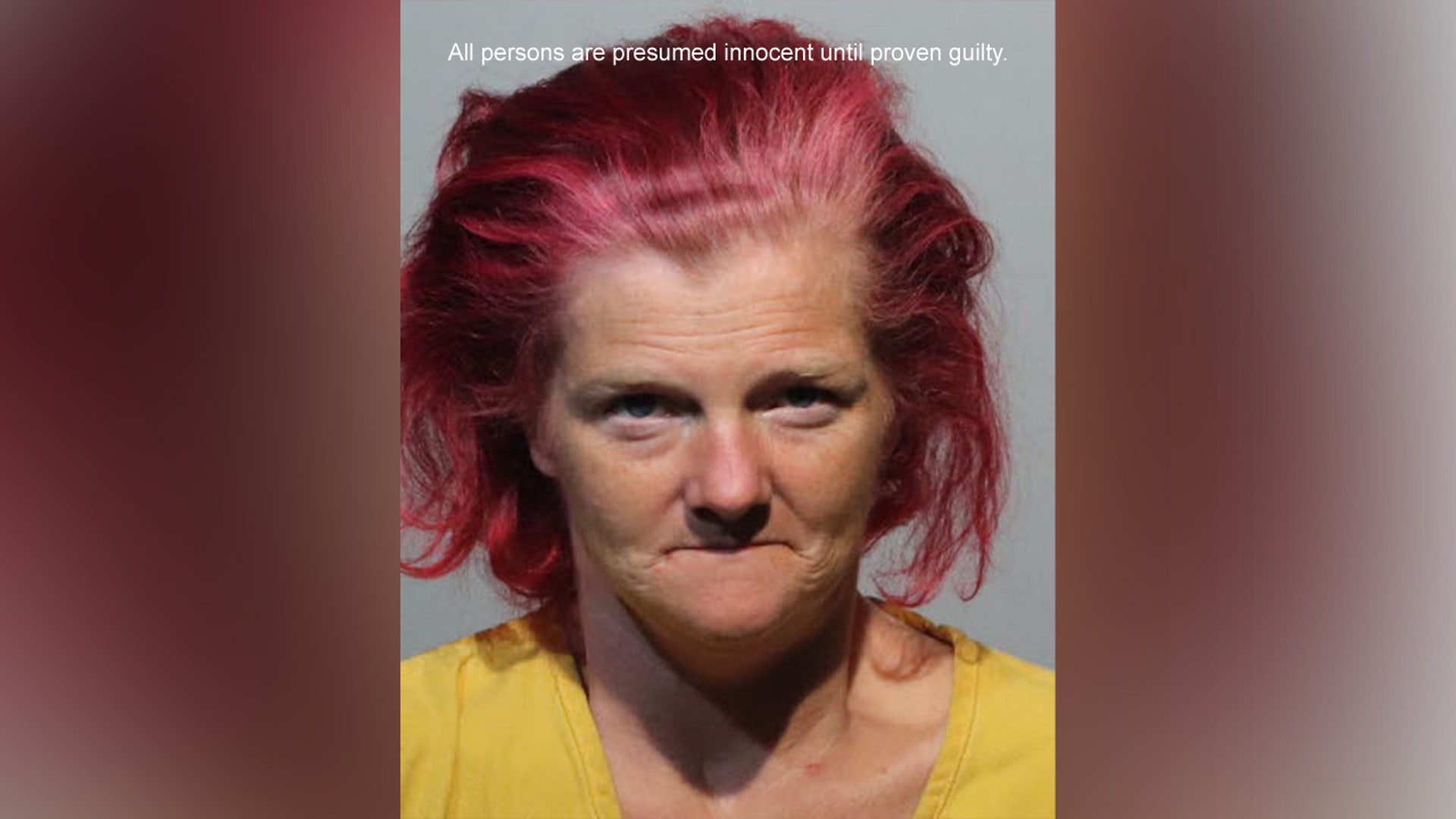 A mugshot of Jo Grigsby