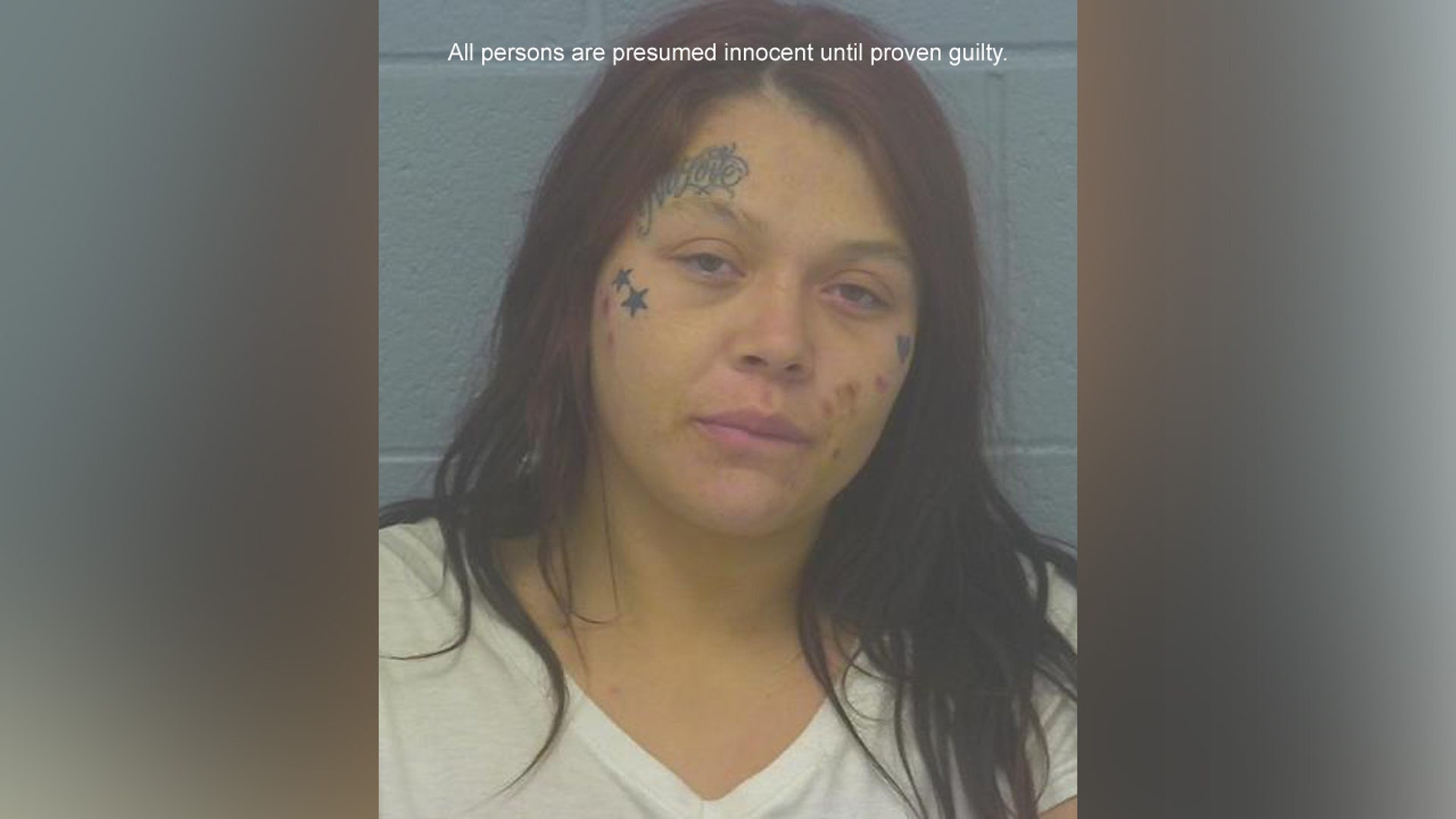 A mugshot of Mallory Phinney