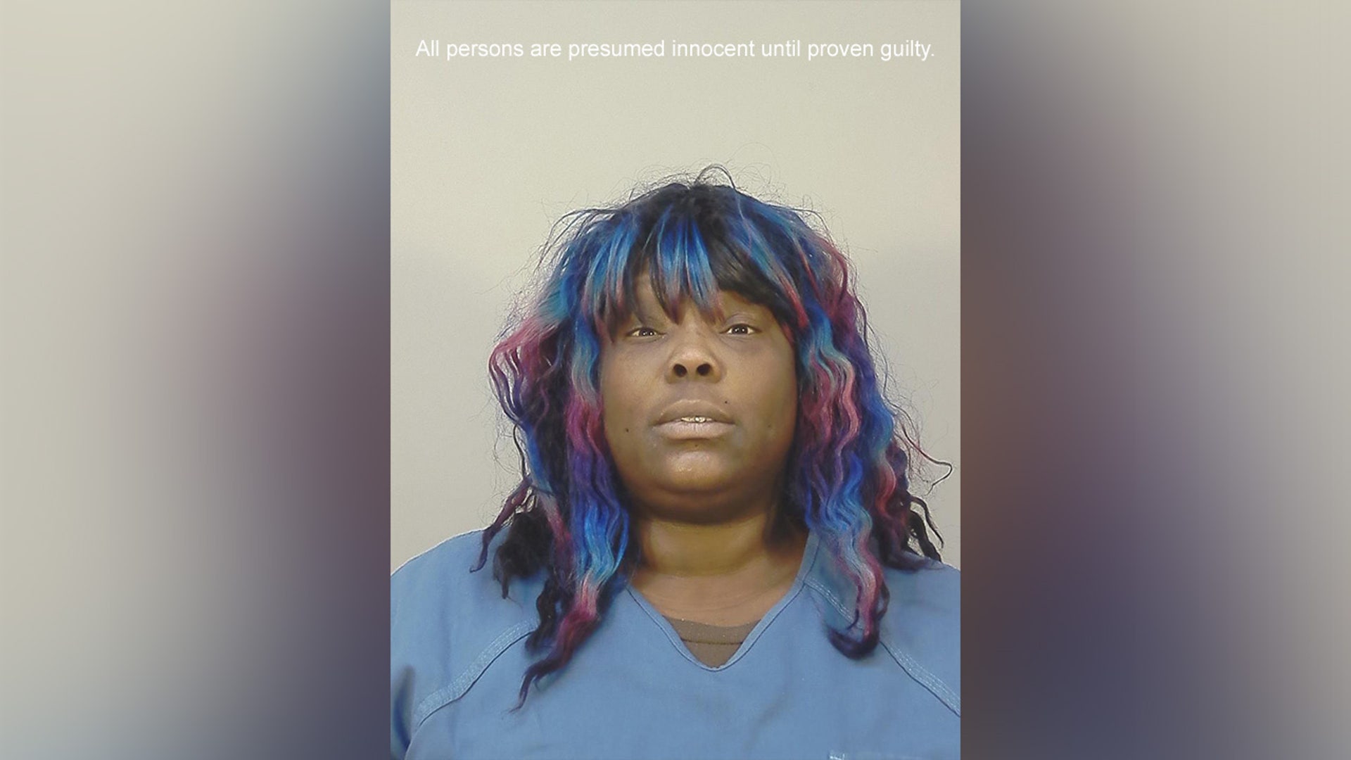 A mugshot of Theresa Bell