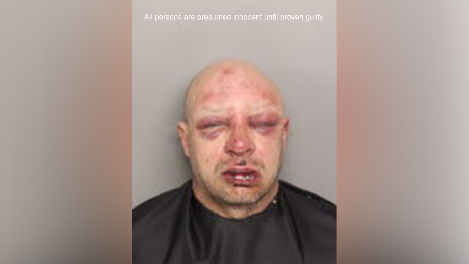 A mugshot of Adrian Oglesby