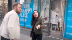 Pro-Palestinian protesters accost AOC outside movie theater, demand she call Israel-Hamas war a ‘genocide’