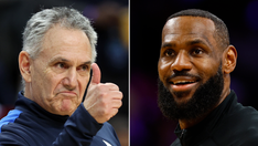 LeBron James shows love to Duquesne's Keith Dambrot, his old high-school coach: 'Keep it going'