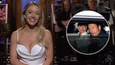 Sydney Sweeney tackles Glen Powell affair rumors on 'Saturday Night Live'