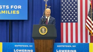 President Biden makes his first trip to key general election battleground state of New Hampshire in nearly two years - after steering clear due to a presidential primary intra-Democratic Party spat.