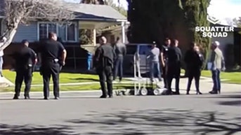 Video shows home inspector send a dozen squatters packing before changing locks