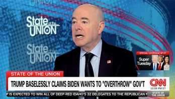 CNN host demands Mayorkas respond to Trump claim on Biden welcoming migrants to change 'electoral dynamics'