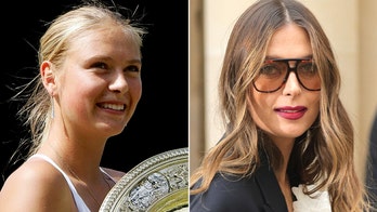 Former tennis star Maria Sharapova dons glamorous look at Paris Fashion Week event