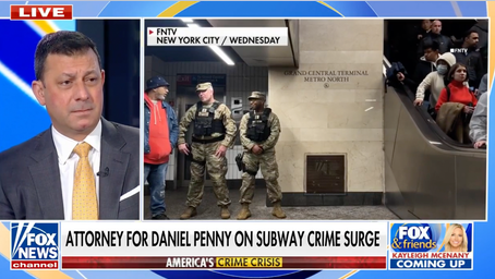 Daniel Penny attorney reacts to Gov. sending National Guard to NYC subway after violent attacks: 'About time'
