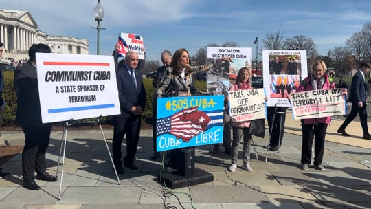 WATCH: GOP lawmakers confront leftist protesters who interrupt anti-communism event