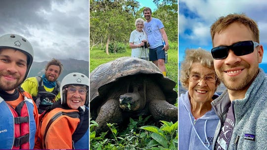 Ohio woman, 94, sets out to visit all 7 continents with her grandson's help: 'Always think positive'