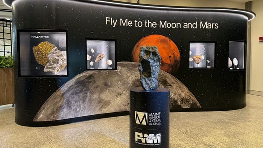 Maine airport offers its visitors a rare chance to 'visit' the moon