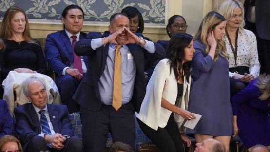 GOP lawmakers rally around Gold Star dad arrested after heckling Biden during SOTU