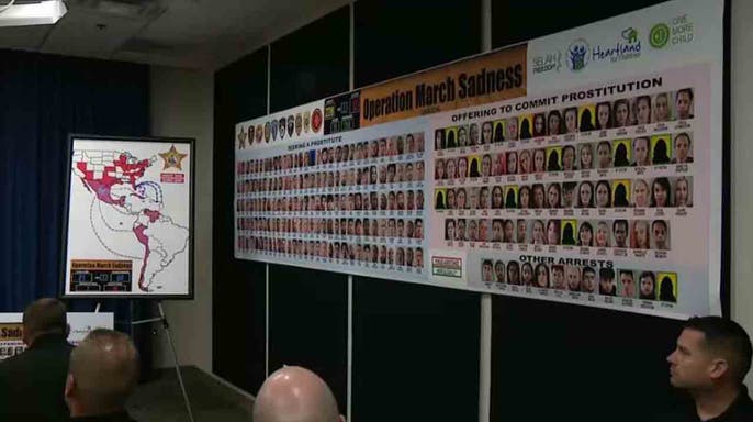 human trafficking bust in florida