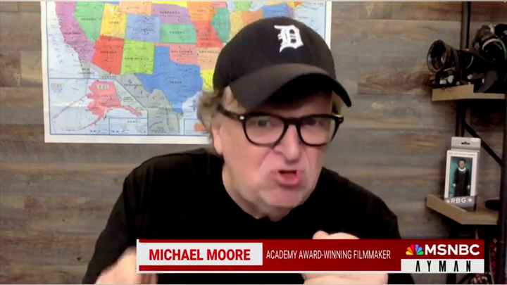 MICHAEL MOORE correctly criticizes Christianity in a message to the Jewish population — but forgets Islam’s massive antisemitism and terror: “Your enemy is not the Palestinian people. It is White, Christian European people, who have been slaughtering Jews for the last 2,000 years” 🇮🇱