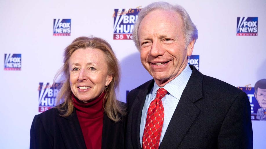 Lieberman with his wife, Hadassah