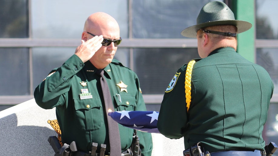 Sheriff Johnson Santa Rosa County American flag