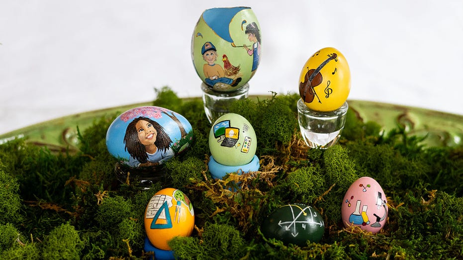 Easter at the White House: First lady’s commemorative eggs revealed as decades-long tradition continues