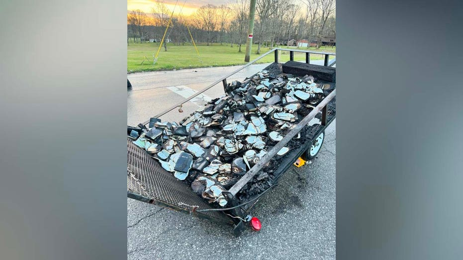 Trailer of Bibles intentionally set on fire in front of Tennessee church on Easter Sunday
