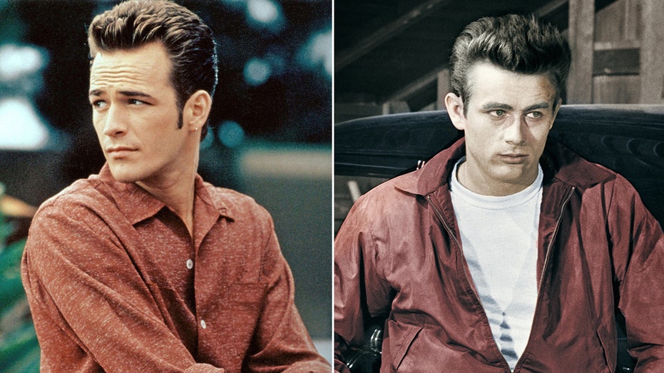 '90210' star Luke Perry was 'spooked' by comparison to doomed James Dean: 'I don't want to check out early'