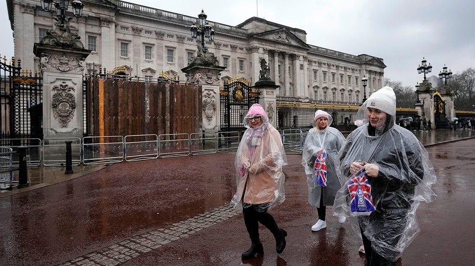 Suspect arrested for plowing into Buckingham Palace gates