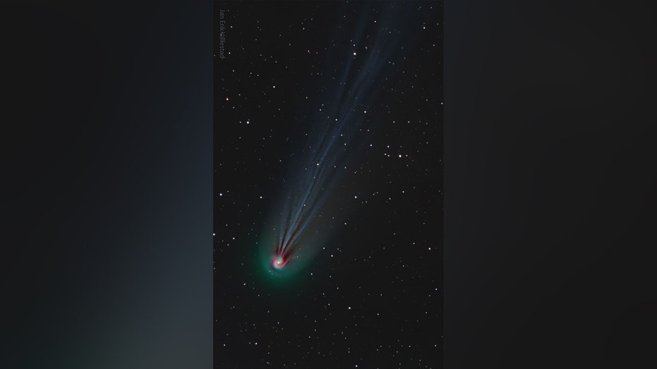 Massive comet with outbursts of brightness makes its approach toward Sun