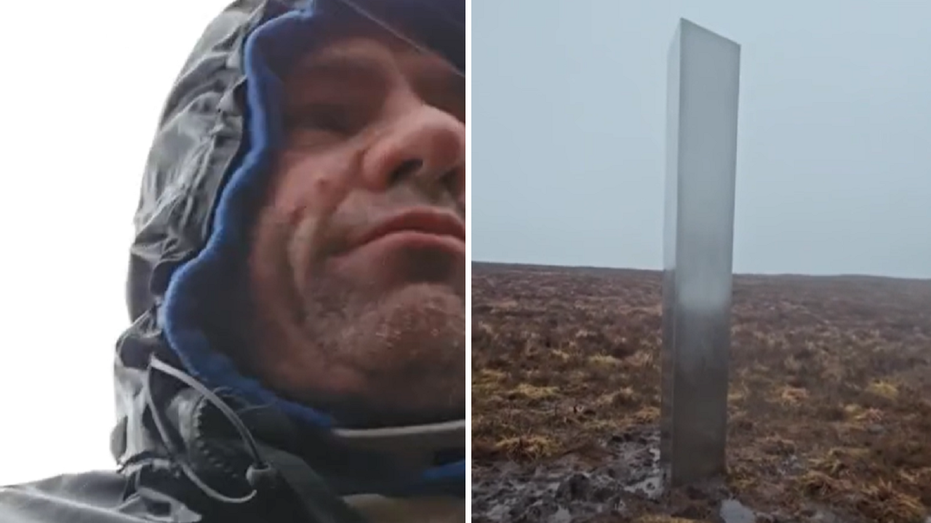 Mysterious ‘UFO’-like monolith found in Wales by hiker, video shows