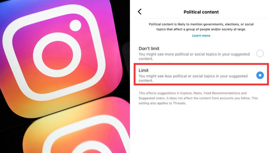 Instagram users fume as app begins limiting political content