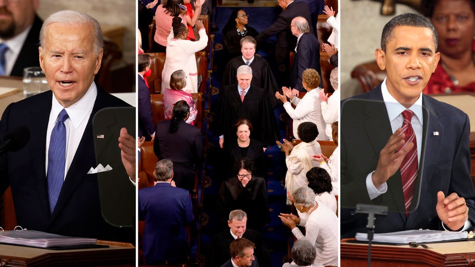 Mirroring Obama, Biden rebukes Supreme Court for overturning Roe v. Wade in SOTU address