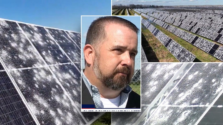 Hail cripples massive solar farm, sparking resident concern about vulnerable ‘green’ tech