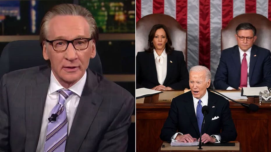 Maher says Biden's 'great' SOTU proves limiting appearances is his best strategy: Don't need him 'every day'
