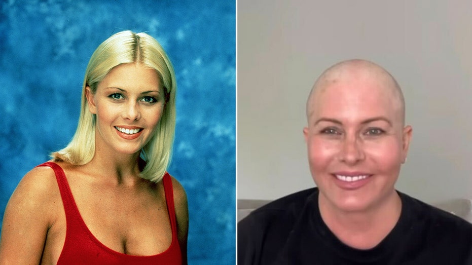 ‘Baywatch’ star Nicole Eggert debuts shaved head after cancer diagnosis