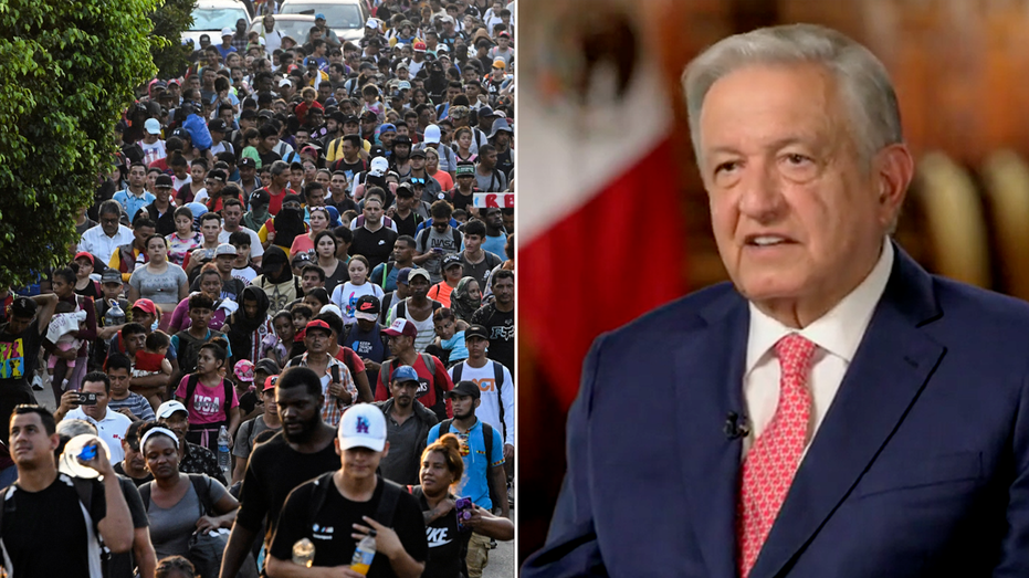 Mexican president says the ‘flow of migrants will continue’ unless the US meets his demands