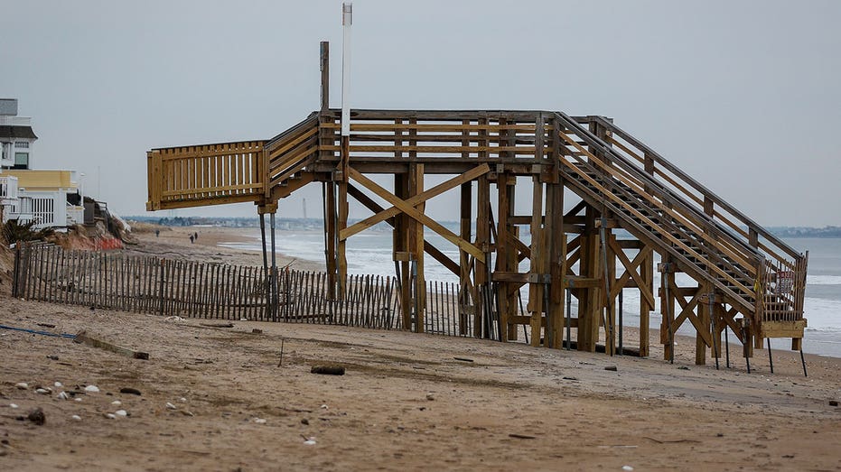 Massachusetts beach town left scrambling after storm washes away $600K in protective sand