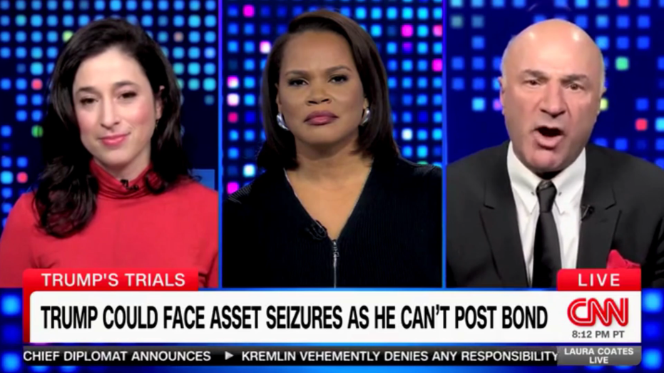Kevin O’Leary battles CNN host in heated debate over Trump fraud case: ‘I am speaking’