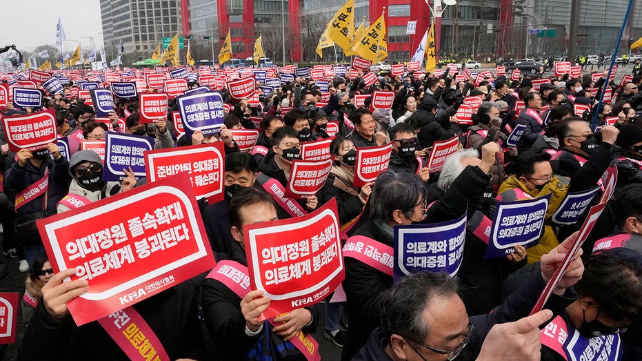 South Korea suspends licenses of 2 doctors for allegedly inciting weeks of medical walkouts