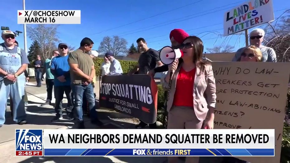Seattle-area community protests ‘con man’ squatter who won’t leave rental house: ‘Exploiting the system’