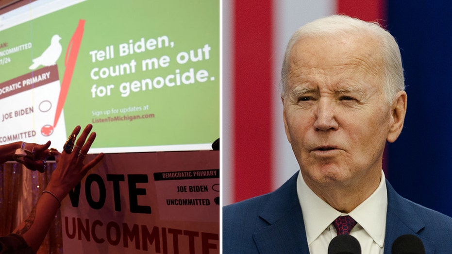 'Uncommitted' Dems could wage another double-digit protest vote against Biden in this blue state primary