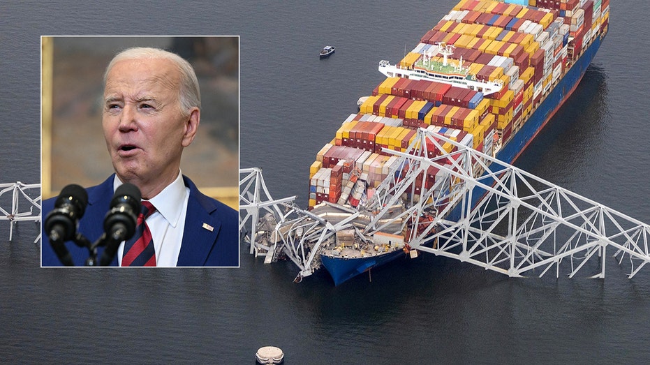 Biden claims he commuted ‘many, many times’ by train on vehicle-only Francis Scott Key Bridge in latest gaffe